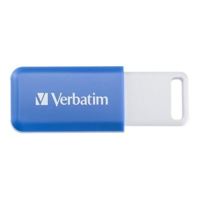 VERBATIM Cl&eacute; USB - 64GB - Flash 2.0 DataBar,  - Bleu