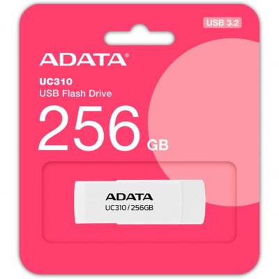 ADATA Cl&eacute; USB  UC310 256 Go - Blanc - USB 3.2