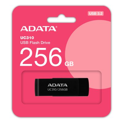 ADATA Cl&eacute; USB  UC310 256 Go - Noir - USB 3.2