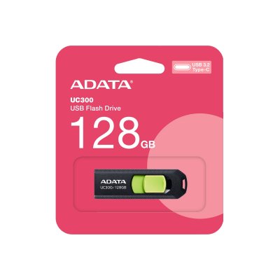 ADATA Cl&eacute; USB-C  UC300 128 Go - Noir - USB 3.2