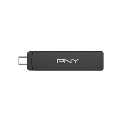 PNY Cl&eacute; USB DUO LINK V3 1 To USB-C/USB-A USB 3.2 Gen 2 R&eacute;tractable Noir
