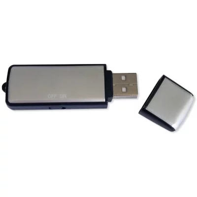 GENERIQUE Cl&eacute; USB enregistreur vocal 2Go espion surveillance mini discrete 