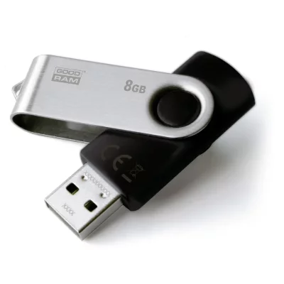 GOODRAM Cl&eacute; Usb  Twister Noir 2.0 8 Gb 