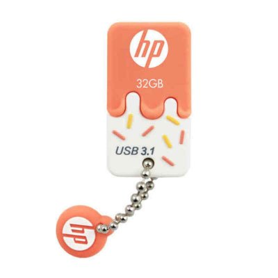 HP Cl&eacute; usb  x778w usb 3.1 75 mb/s orange 64 gb