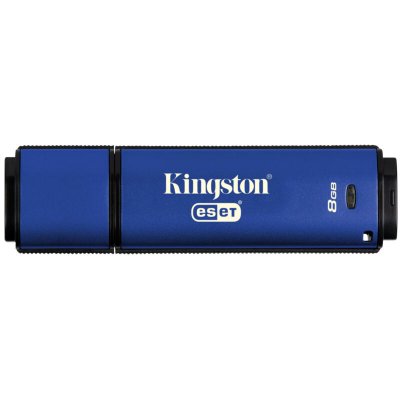 ATELIERS 28 Cl&eacute; usb Kingston Vault Privacy 3.0 8 Go Bleue