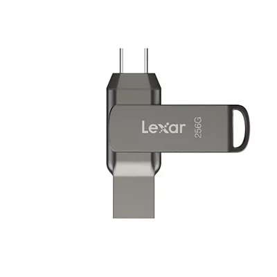 LEXAR Cl&eacute; USB  Cl&eacute; 256Go USB 3.1 + Type C JumpDrive D400