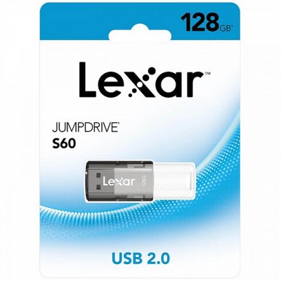 LEXAR Cl&eacute; Usb  Jumpdrive S60 - 128Go - USB 2.0 - Plug and Play