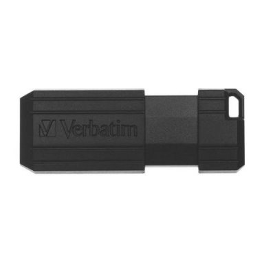 VERBATIM Cl&eacute; USB Pinstripe noire 8 Go - 