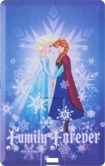 TRIBE Cl&eacute; USB plate 8 Go - collection Reine des Neiges - Family Forever