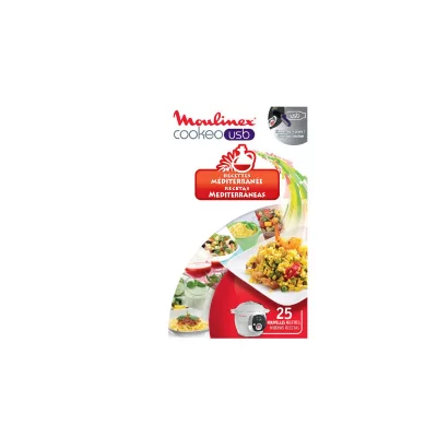 MOULINEX Cl&eacute; usb recettes m&eacute;diterran&eacute;e pour cook&eacute;o usb -  xa600011