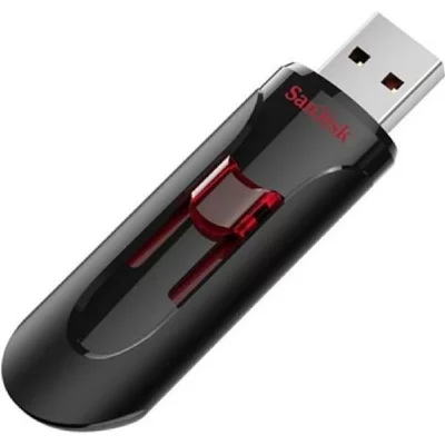 SANDISK Cl&eacute; USB  256Go Cruzer Glide CZ600 USB 3.0 Type A Noir, Rouge Lecteur USB Flash 
