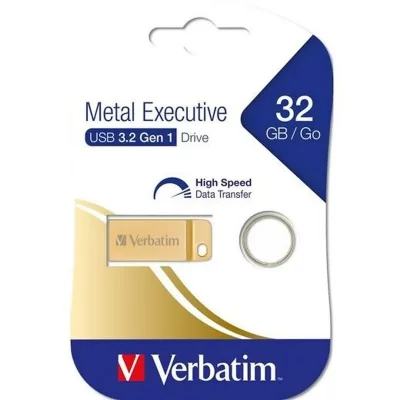 VERBATIM Cl&eacute; USB  METAL EXECUTIVE 32 GB USB 3.2 (1&egrave; g&eacute;n.) (USB 3.0) 