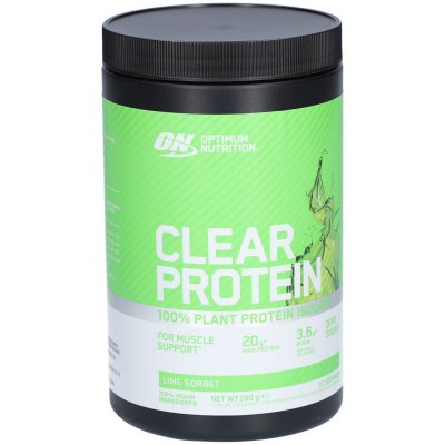 OPTIMUM NUTRITION Clear Protein 100% Plant Protein Isolate (280g)Lime Prot&eacute;ines V&eacute;g&eacute;tales