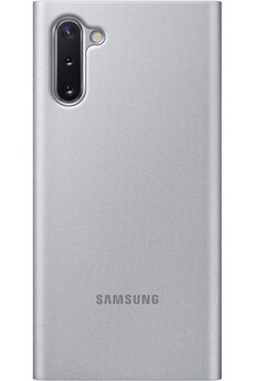 SAMSUNG Clear View Cover Silver Note10 
