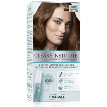 CLEARE INSTITUTE  Colour Clinuance Permanent Dye 534 Light Brown 170ml