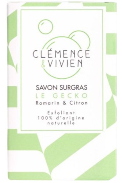 CLEMENCE ET VIVIEN Clemence &amp Vivien Savon Surgras le Gecko Exfoliant 100g