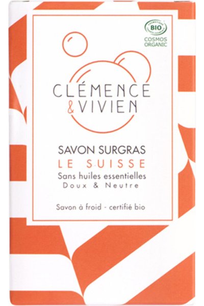 CLEMENCE ET VIVIEN Clemence & Vivien Savon &agrave; Froid le Suisse Neutre 100g
