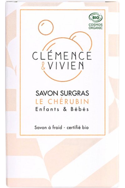 CLEMENCE ET VIVIEN Clemence & Vivien Savon Surgras le Ch&eacute;rubin D&eacute;licat 100g
