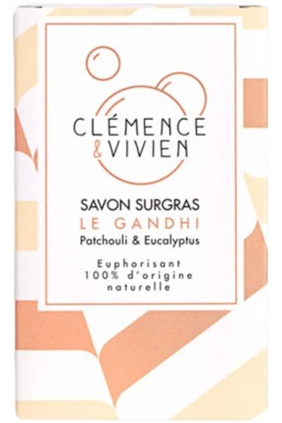 CLEMENCE ET VIVIEN Clemence & Vivien Savon Surgras le Ghandi R&eacute;g&eacute;n&eacute;rant 100g