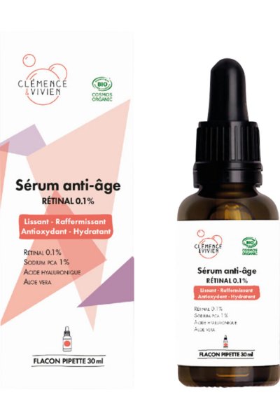 CLEMENCE & VIVIEN Clemence&Vivien - S&eacute;rum anti &acirc;ge au r&eacute;tinal 30 ml