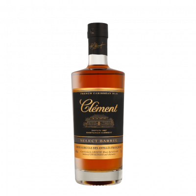 CLEMENT Cl&eacute;ment Select Barrel - Rhum Ambr&eacute; - 40% - 70 Cl