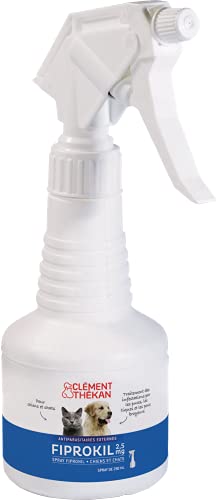 CLEMENTTHEKAN Cl&eacute;ment Th&eacute;kan Spray Fiprokil 2,5mg Chien Et Chat 250ml