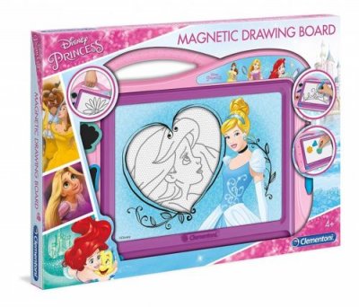 CLEMENTONI  - 15165-princesses - ardoise magique-jeu cr&eacute;atif