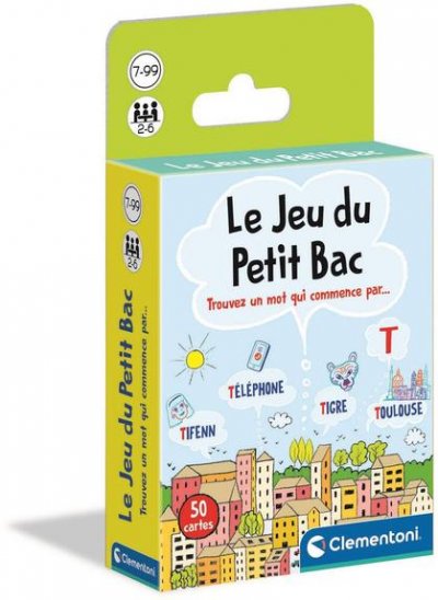 CLEMENTONI  - 52540 - Le jeu du petit bac A1x5 