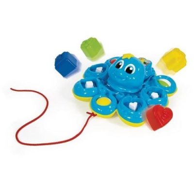 CLEMENTONI  Baby - Pieuvre trieuse de formes - Jeu d'&eacute;veil