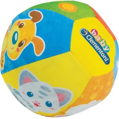 CLEMENTONI  balle d'activit&eacute; Animaux 16 cm