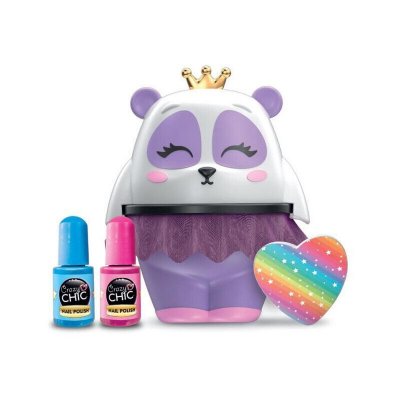 CLEMENTONI  Create Set Nails Panda Rose