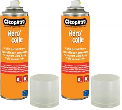 CLEOPATRE Cl&eacute;op&acirc;tre - ACP250 - Aero'Colle - A&eacute;rosol de Colle permanent - 250 ml
