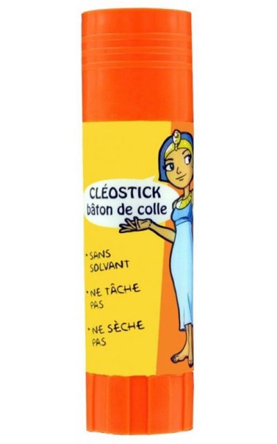 CLéOPâTRE Cl&eacute;op&acirc;tre - B&acirc;ton de colle cl&eacute;ostick 36 g blanc
