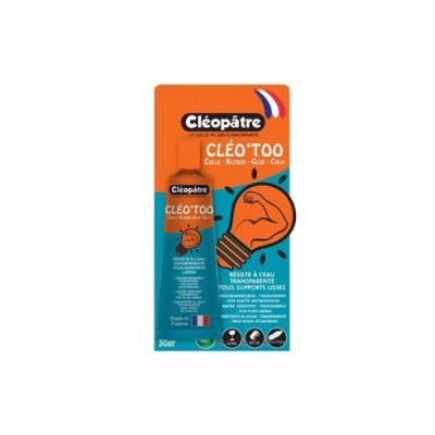 CLéOPâTRE Cl&eacute;opatre Colle Cleo'too Cl&eacute;op&acirc;tre - Verre M&eacute;tal Plastique - 30g