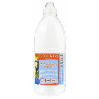 CLEOPATRE - Vernis Gouache Brillant format de 1 kg Multi support