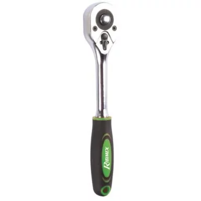 RIBITECH Cles a cliquet en chrome vanadium 1-2", prcli12-b PRCLI12/B