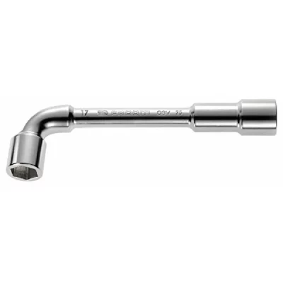 FACOM Cl&eacute;s &agrave; pipe d&eacute;bouch&eacute;es forg&eacute;es 6 pans m&eacute;triques -  - 75.25
