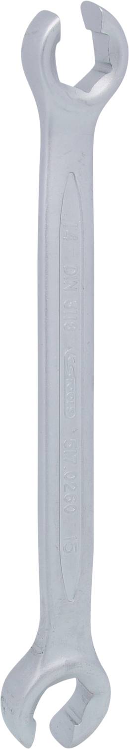 KS TOOLS Cl&eacute;s &agrave; tuyauter 14 x 15 mm  517.0260