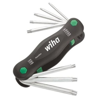 WIHA Cl&eacute;s m&acirc;les  Pocketstar Torx perc&eacute; sous blister - 25166
