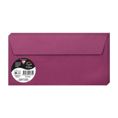 CLAIREFONTAINE Clf P/20 Env Pollen 11x22 Framb 5765