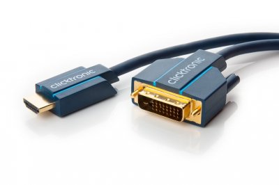 GOOBAY Clicktronic - 70342 - Casual C&acirc;ble adaptateur HDMI/DVI 3 m