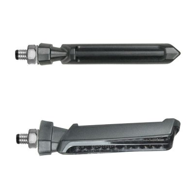 CHAFT Clignotants &agrave; LED s&eacute;quentiel  Haer noir/fum&eacute;