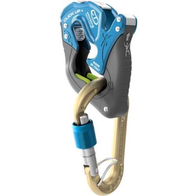 CLIMBING TECHNOLOGY  Click Up Kit + Belay Device Orange 8.5-11 mm