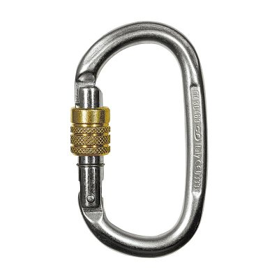 CT Climbing Technology Pillar Steel SG plaqu&eacute; Zinc mousquetons