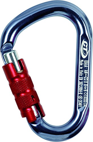 CLIMBING TECHNOLOGY  Snappy Tg Anodized Snap Hook Rouge,Bleu