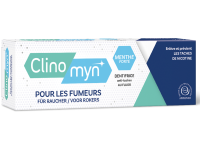 CLINOMYN  Dentifrice Menthe Forte Sp&eacute;cial Fumeur 75ml