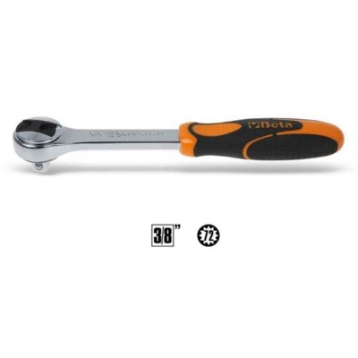 BETA Cliquet r&eacute;versible  carr&eacute; conducteur 3/8'' (72 dents)