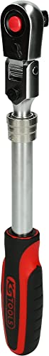 KS TOOLS Cliquet t&eacute;lescopique  - T&ecirc;te articul&eacute;e - 1/2 pouce - 920.1330