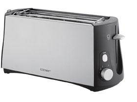 CLOER  3710 - Grille-pain - 4 tranche - m&eacute;taux noirs mats 