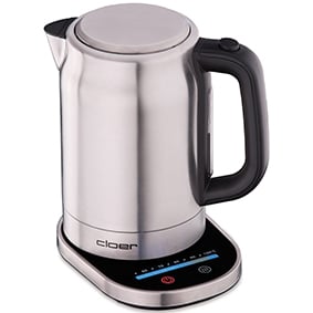 CLOER  4459 - Bouilloire - 1.7 litres - 2.2 kWatt - noir/inox mat